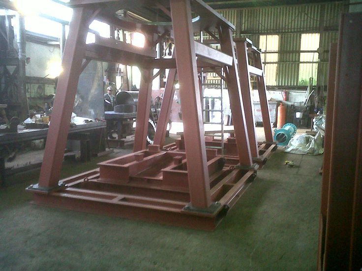 Custom Fabricated Steel Frame