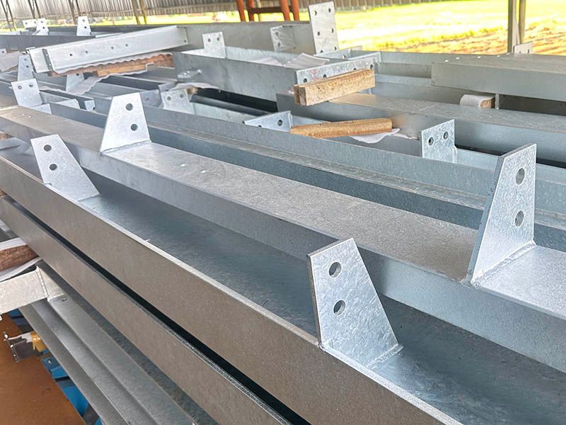 Galvanised Structural Steel Beams