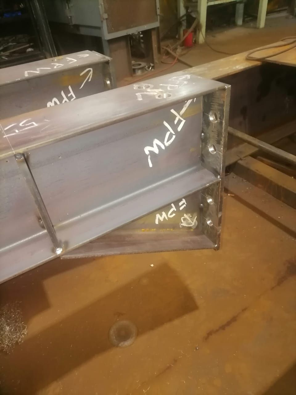 Structural Member with Full Penetration Weld (FPW)