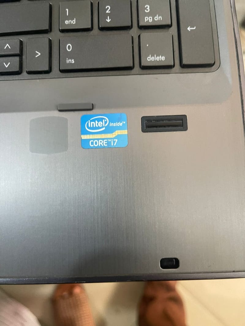 HP EliteBook 8460w with an Intel