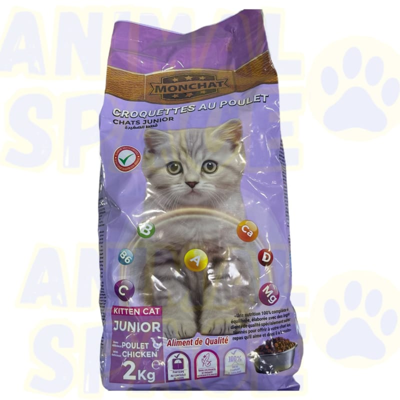 Croquette mon chat junior 2kg