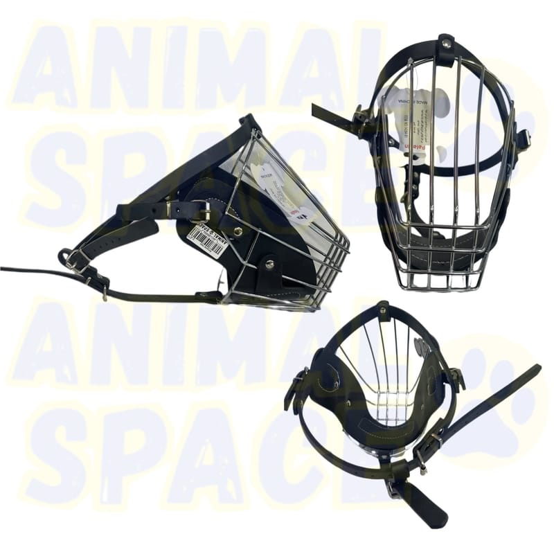 muselière inox pour chien standard 