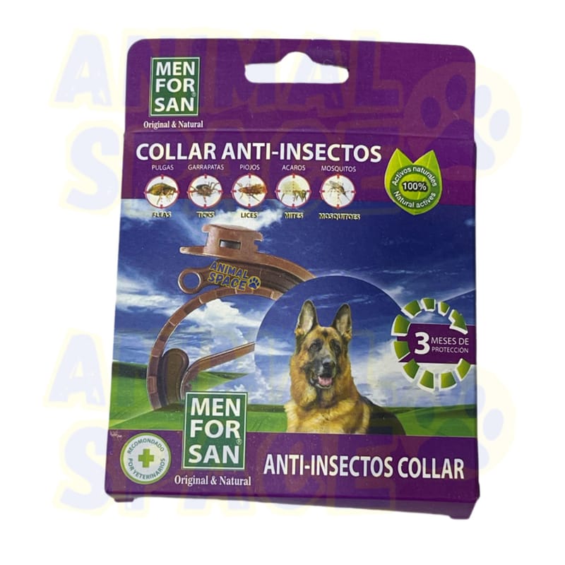 Collier Anti puce Chien Men For San