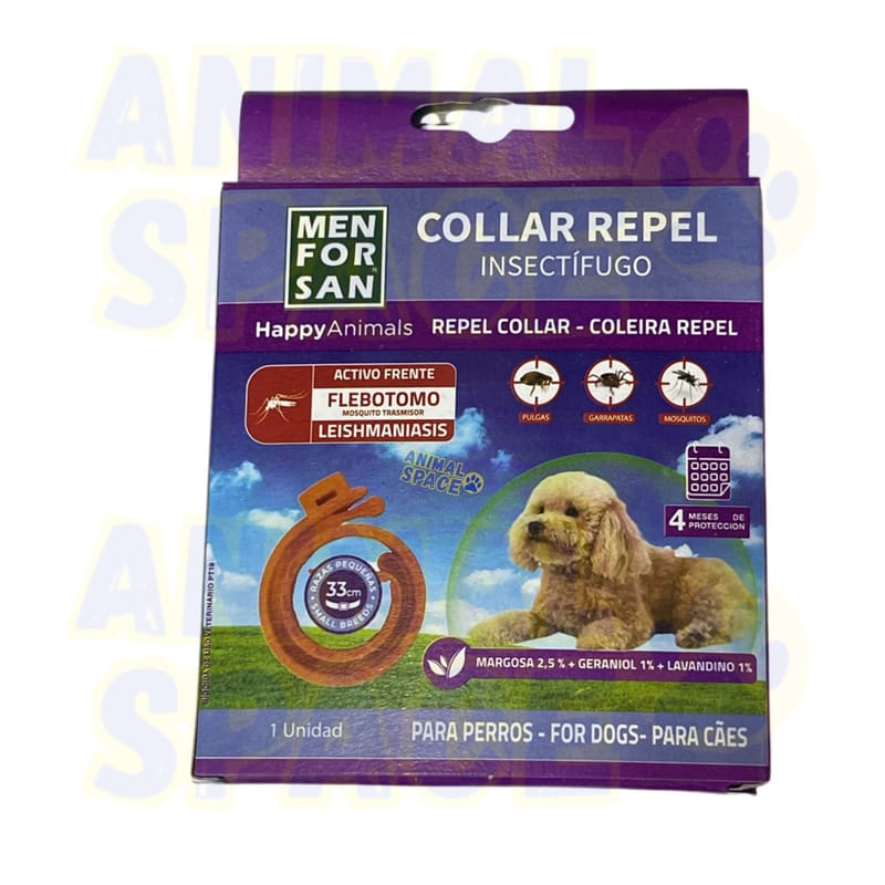 Collier anti puce Chiot Men For San