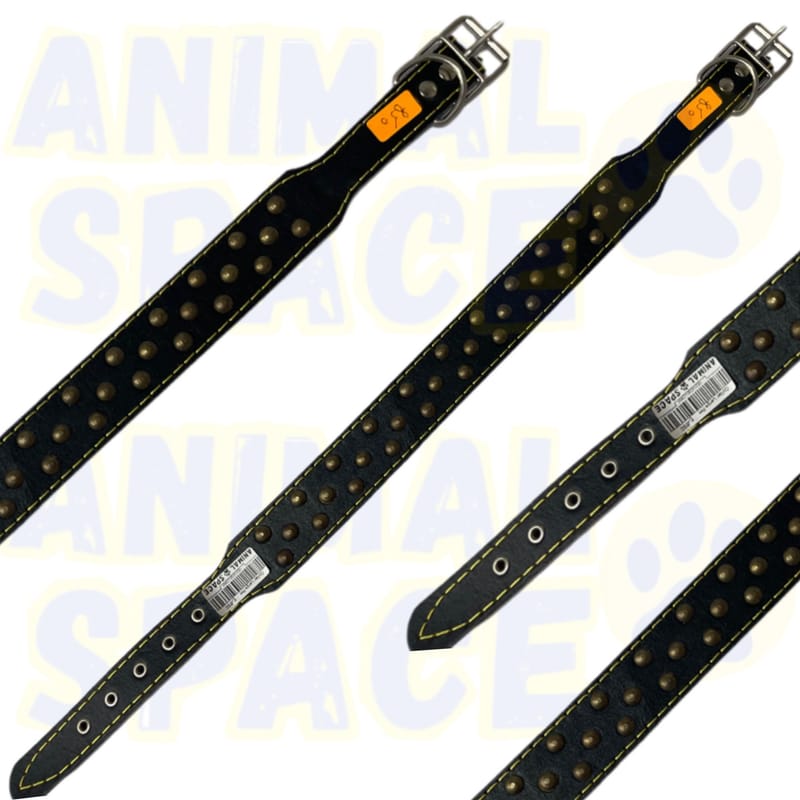Collier pique Cuir Chien  