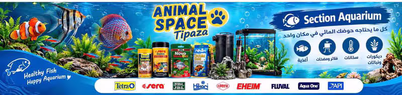 جولة أكواريوم Animal Space — أغذية ومستلزمات أسماك وحوضك المائي