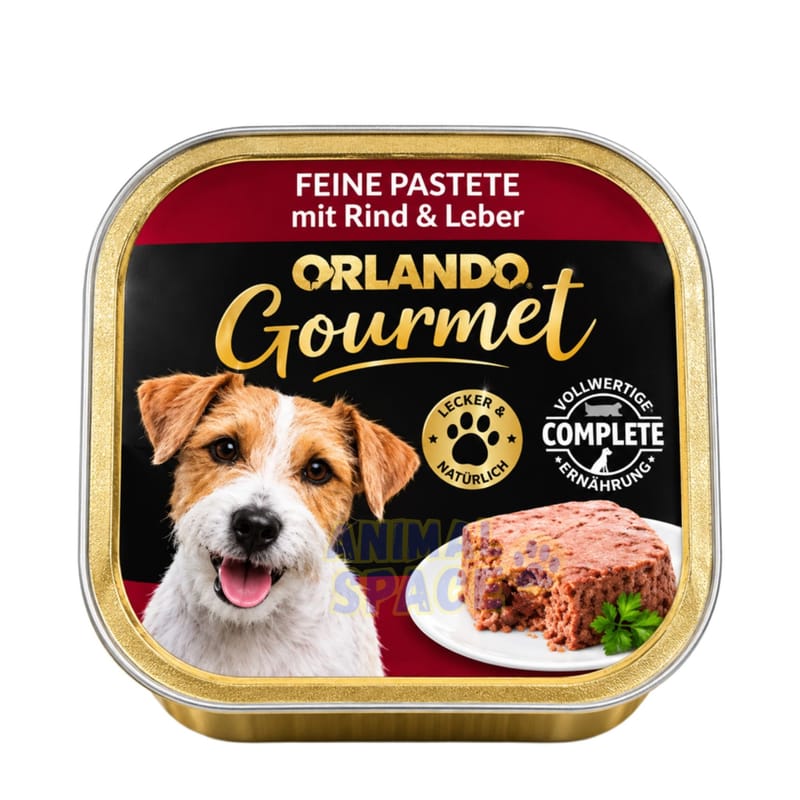 Barquette Chien Orlando Gourmet