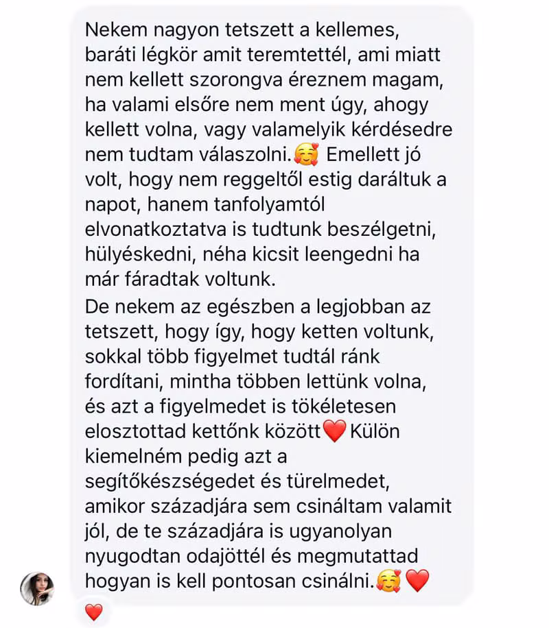 Tanulói visszajelzés 6