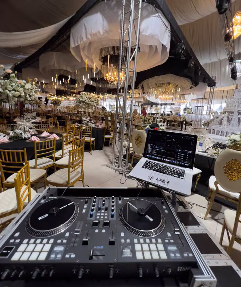 Wedding reception