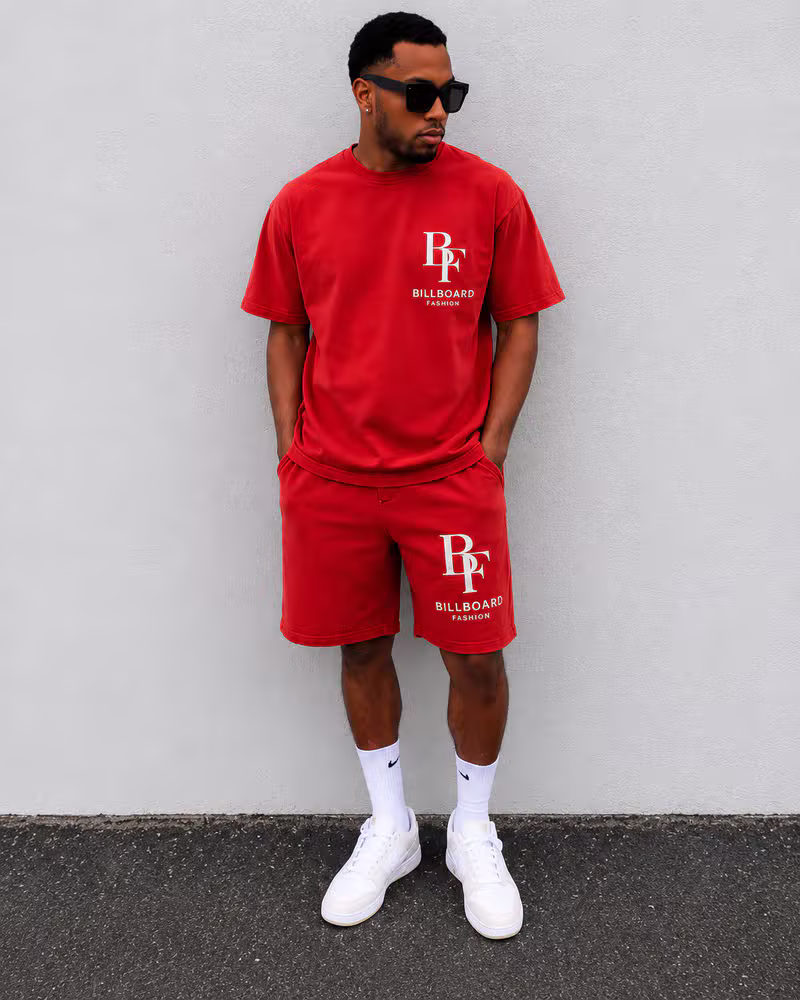 Billboard Fashion Exclusives red set