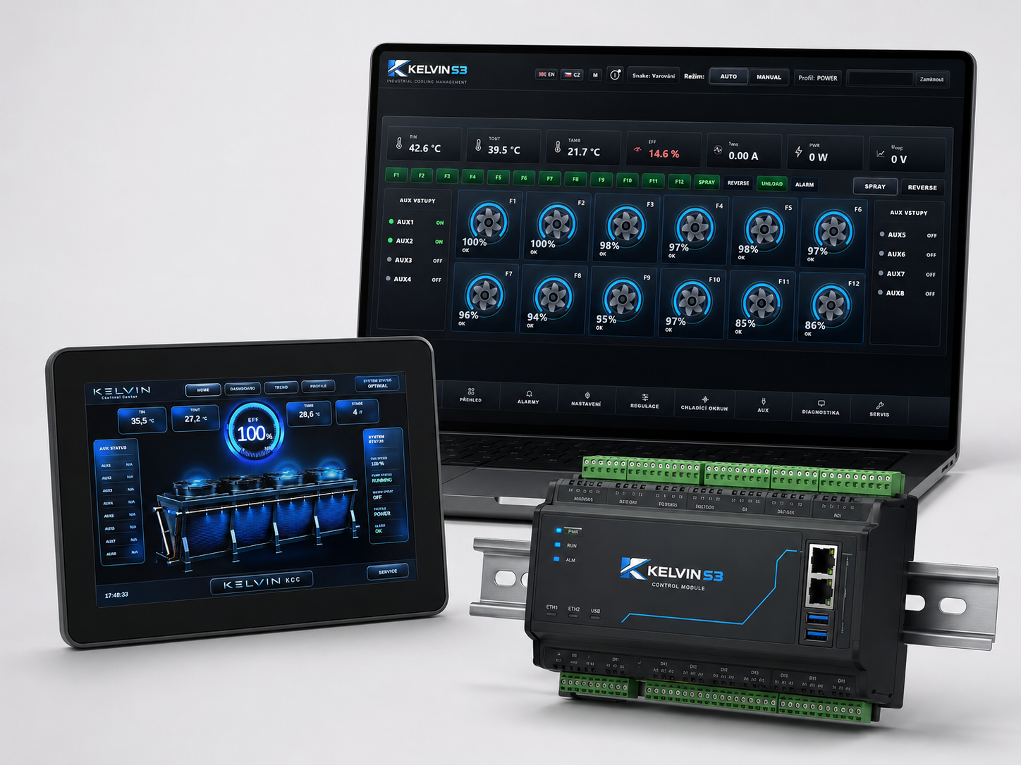 Modulární hardware systému KELVIN