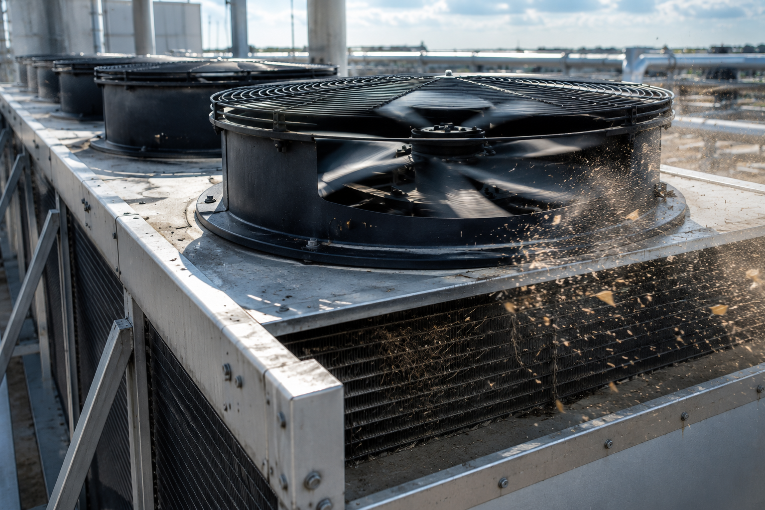 Reverz ventilátorů a provozní ochrany