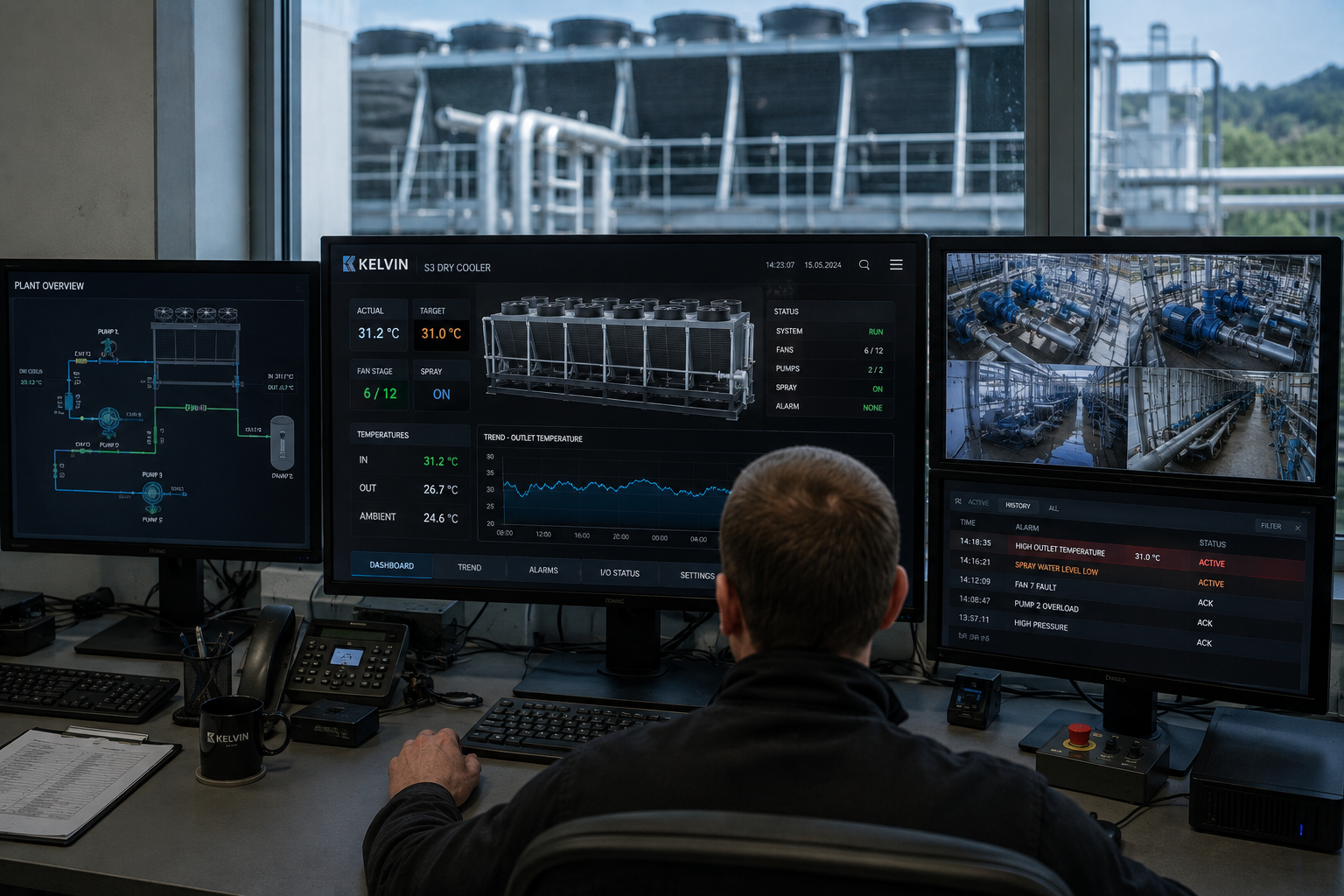 Měření, diagnostika a KELVIN Control Center