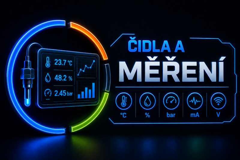 Čidla a měření