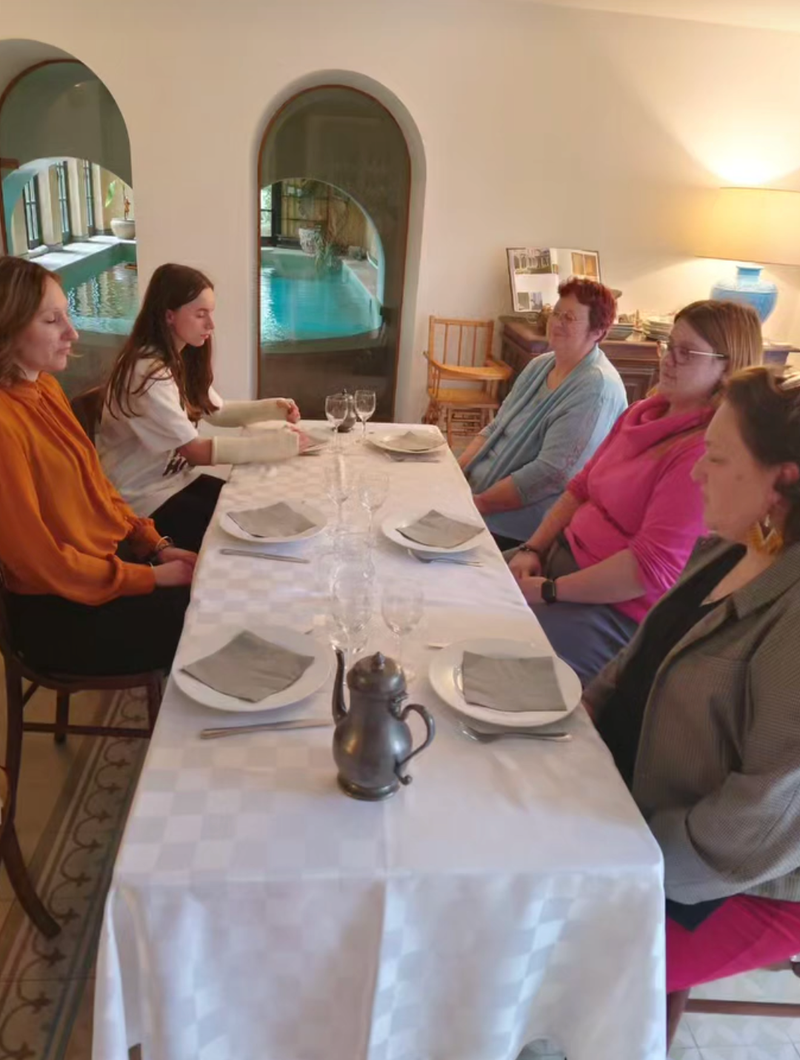 Diner sophro à l'Orangerie St Martin