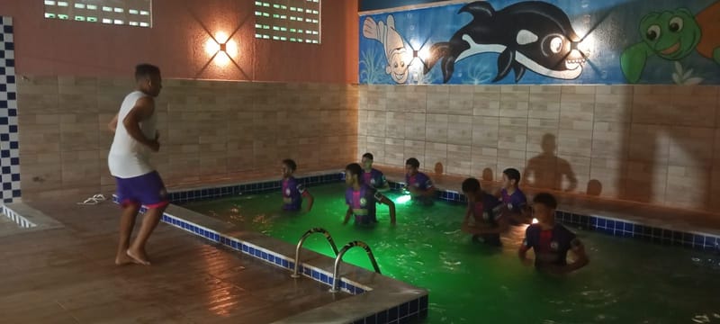 PROJETO AÇÕES QUE TRANSFORMAM VIDAS HIDROGINÁSTICA