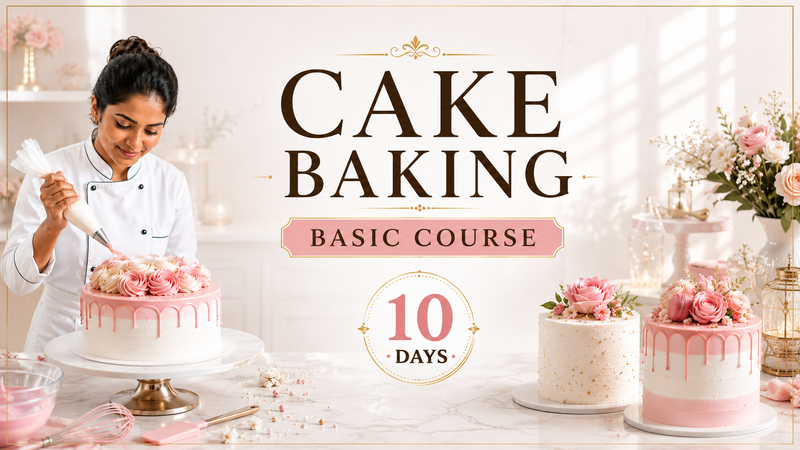 BASIC CAKE DECORATING & BAKING COURSE