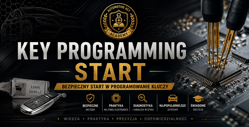 Szkolenie KEY PROGRAMMING START - Fundamenty programowania kluczy