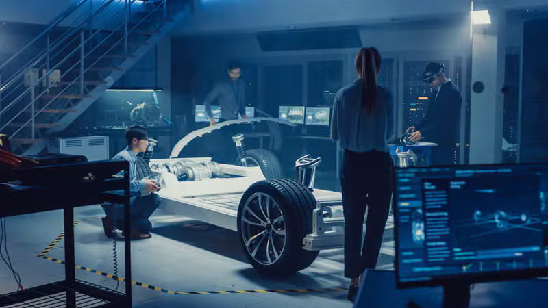 EV owners gathering to talk about their vehicles