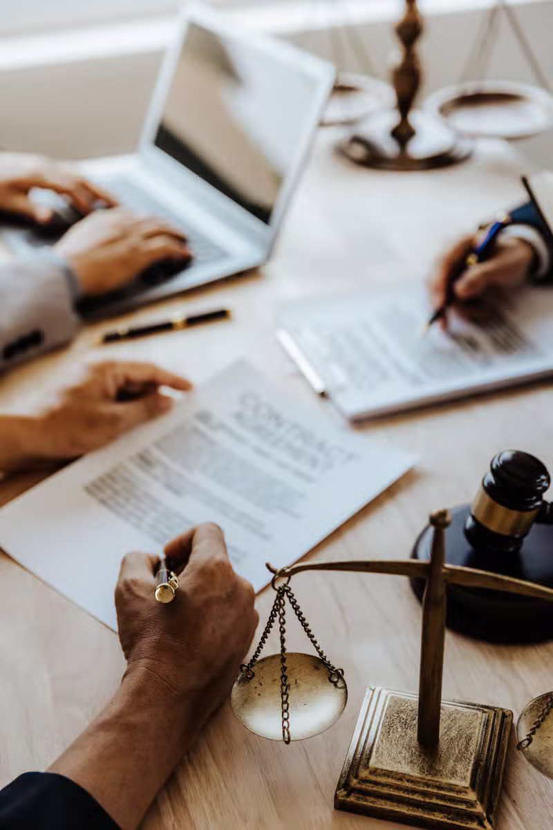 Professional legal and financial documents