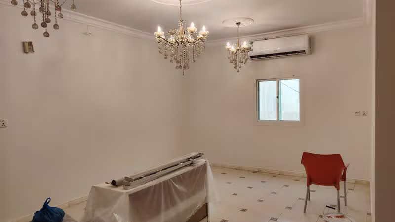 أعمال دهانات وتجهيز شامل للغرف