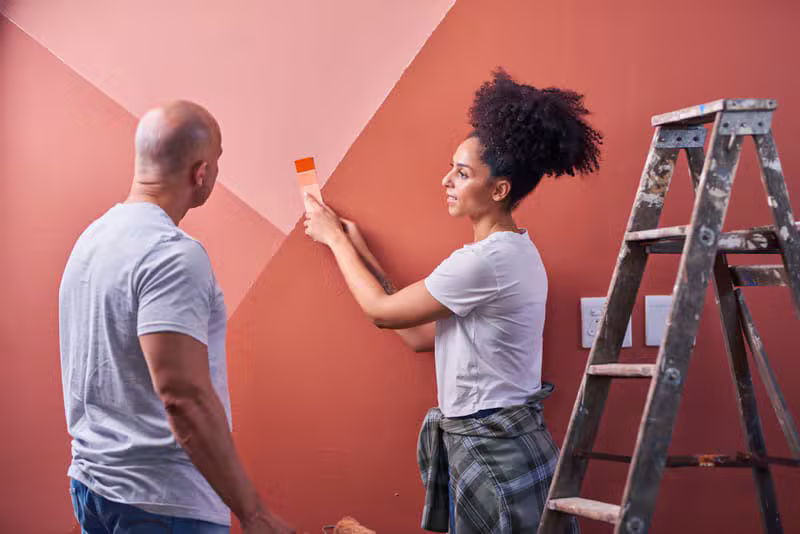 أثناء عملية التصميم والطلاء