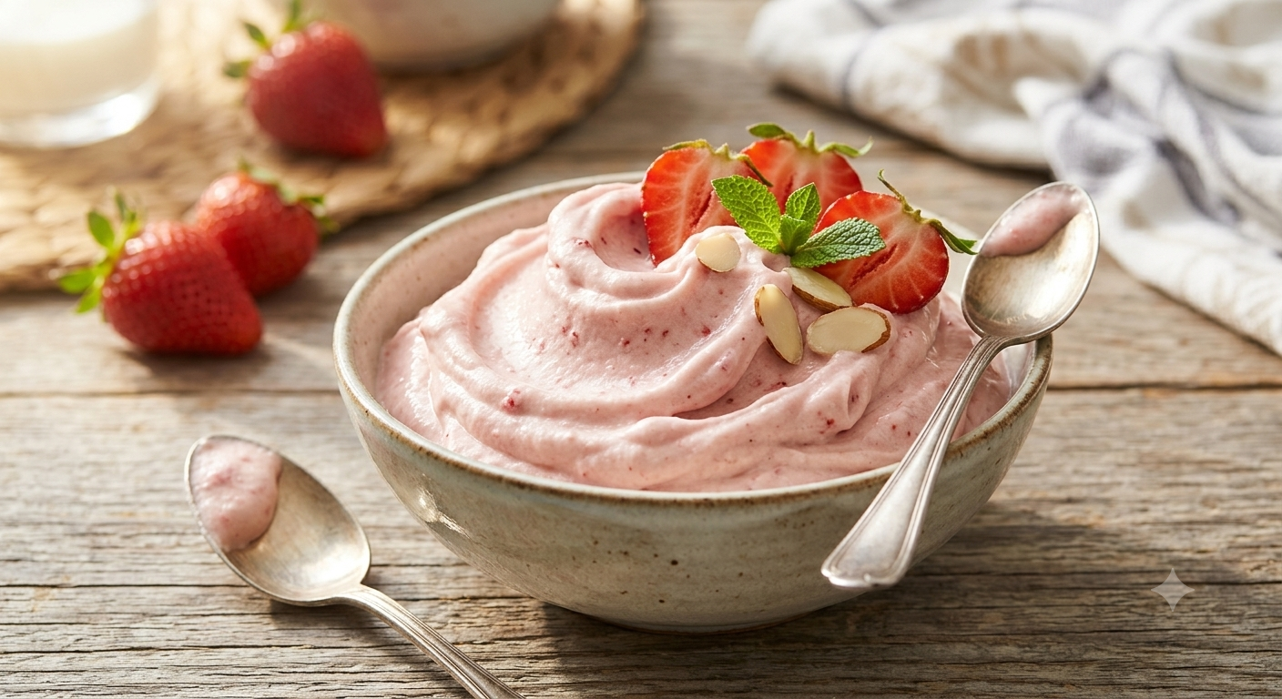 Strawberry Protein Ice cream