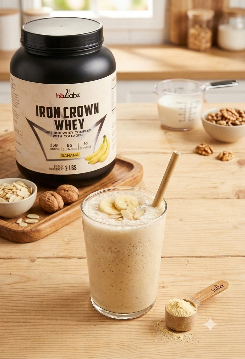 Banana Cream Protein Shake