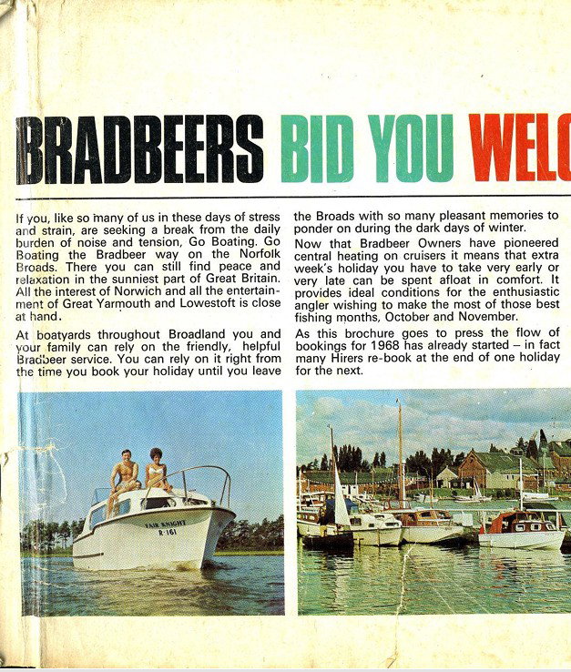 Bradbeers (Norfolk Broads) 1968 