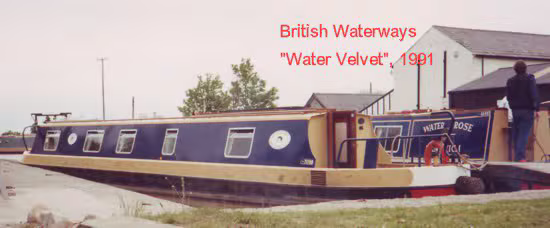 British Waterways Holiday Hireboat Centre Nantwich 1991