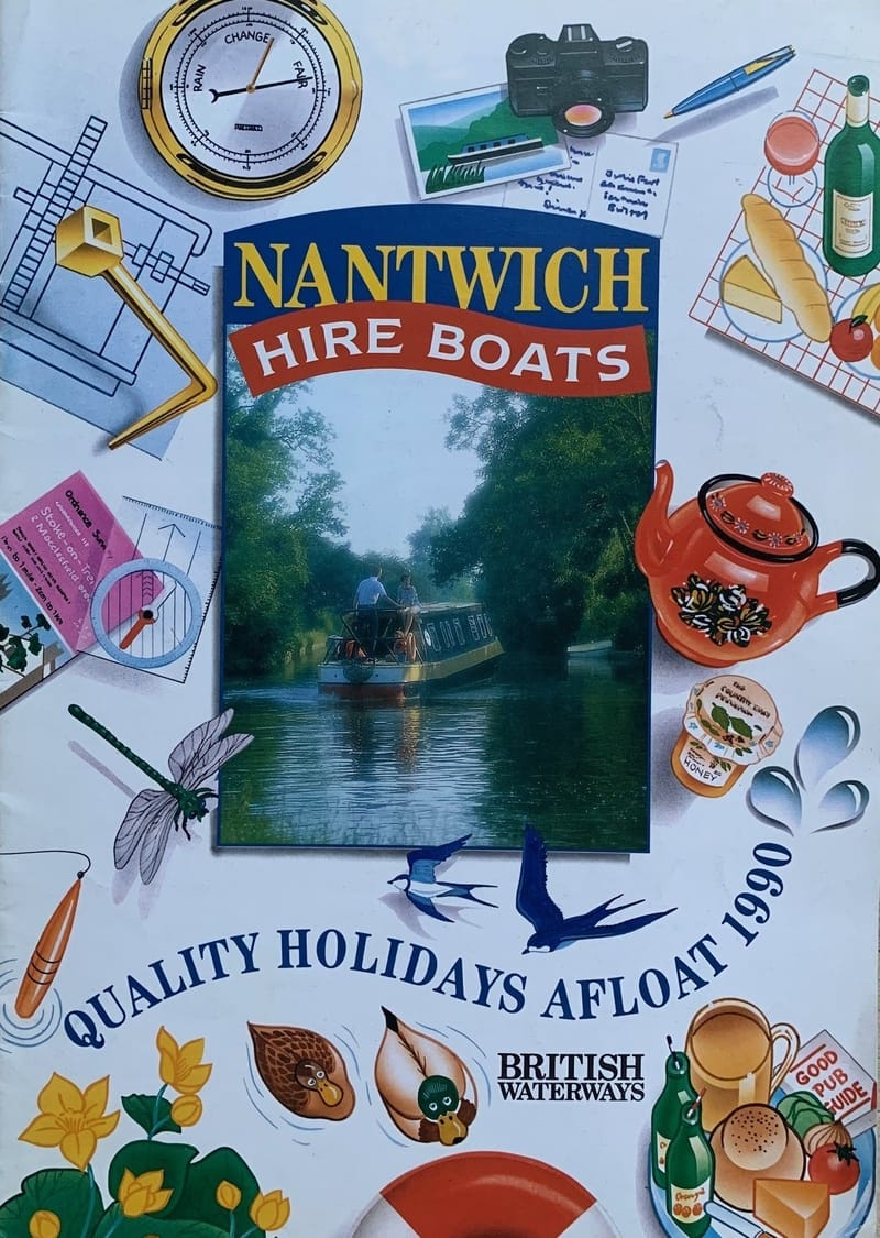 Nantwich Hire Boats - British Waterways 1990