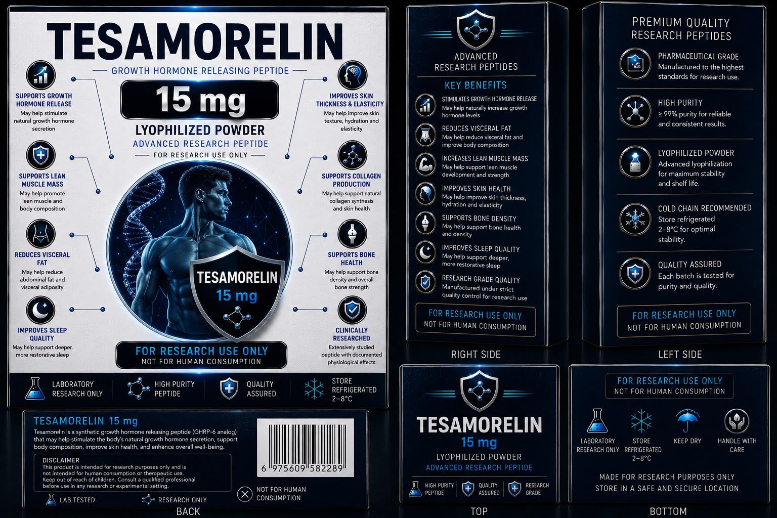 Tesamorelin 15 mg