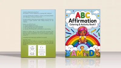 Children book cover design 