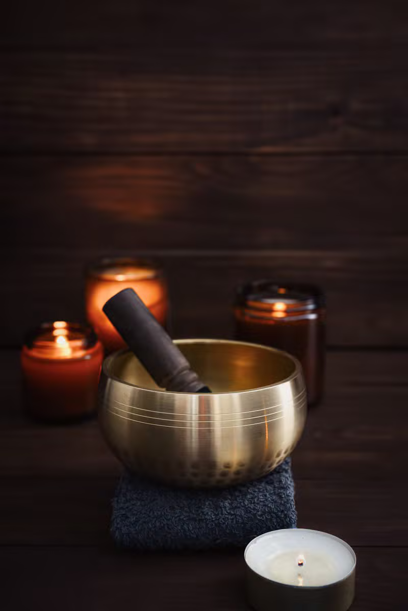 Rituel spirituel aux bougies