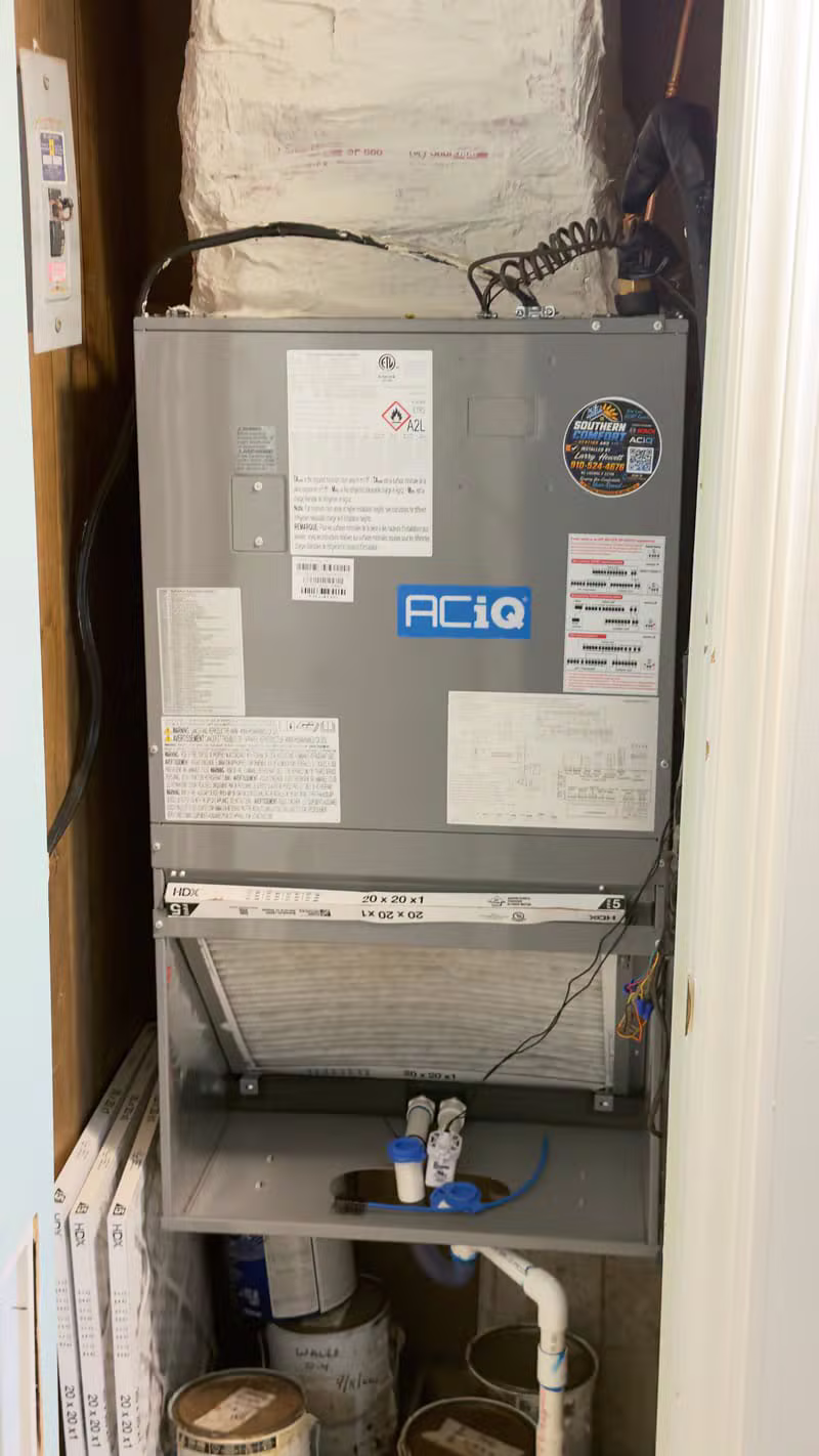 New ACIQ Indoor Unit Install