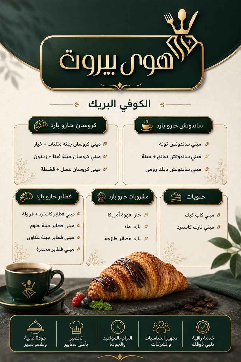 قائمة الكوفي البريك