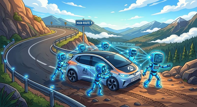 Sortie de route : Quand les agents IA agissent « En Collectif »