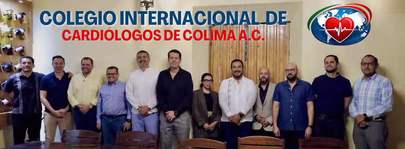 Equipo del Colegio Internacional de Cardiólogos de Colima