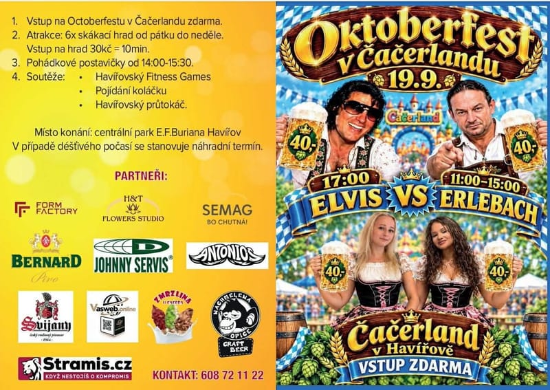 Plakát akce Čačerland