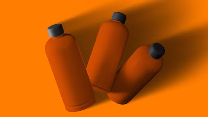 Strive Steel Water Bottle main product view
