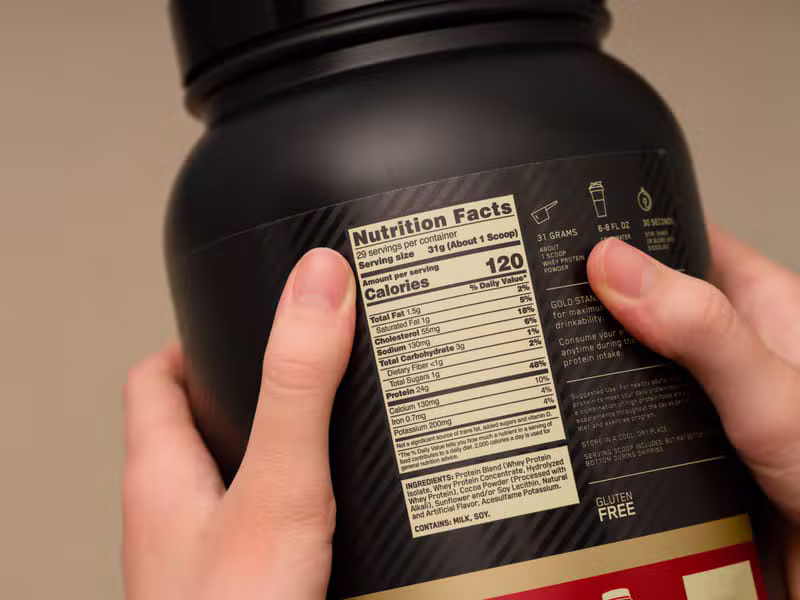 Strive Whey Protein Isolate main product view