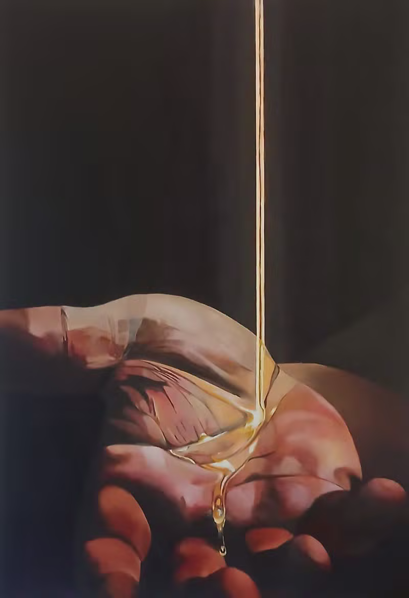 Erika Anoardi (EKA) - La densità della luce, contemporary symbolism, pittura simbolica, Italian figurative painter