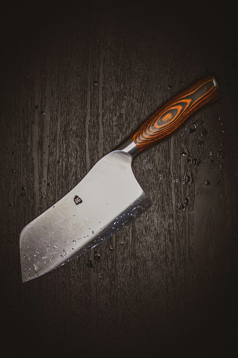 Magnetic Walnut Knife