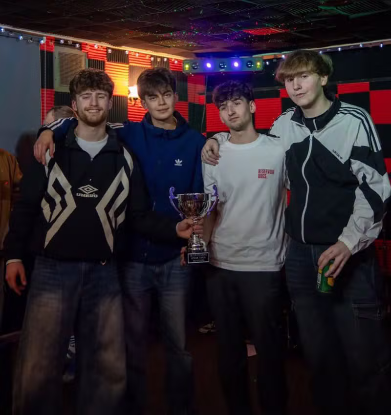 2025 Scunthorpe Rock Open winners...The Glasshouse