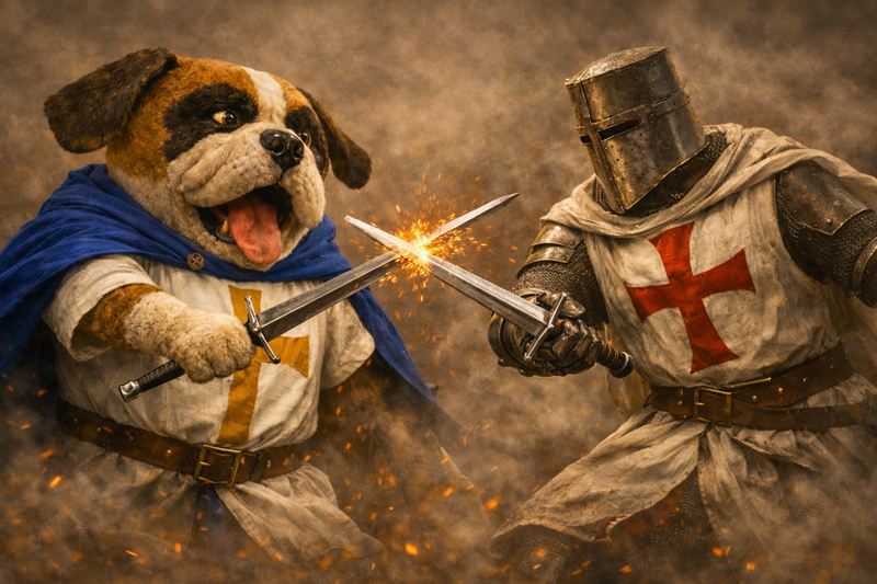 Article image for Saints vs. Templars 