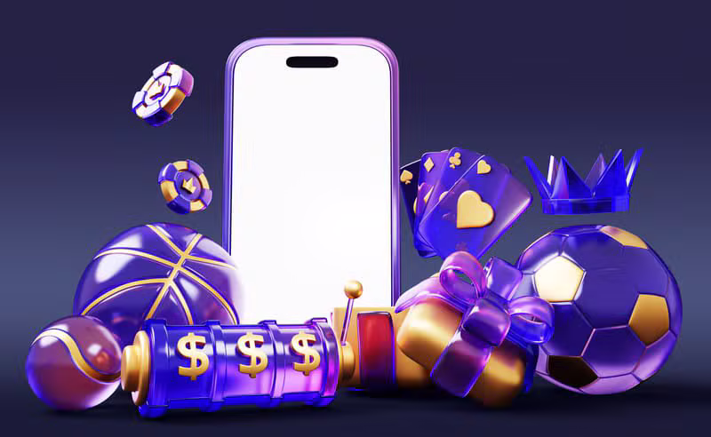 Giao diện game bài trên di động hiện đại