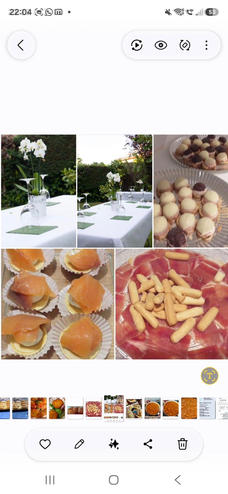 Menús y Catering