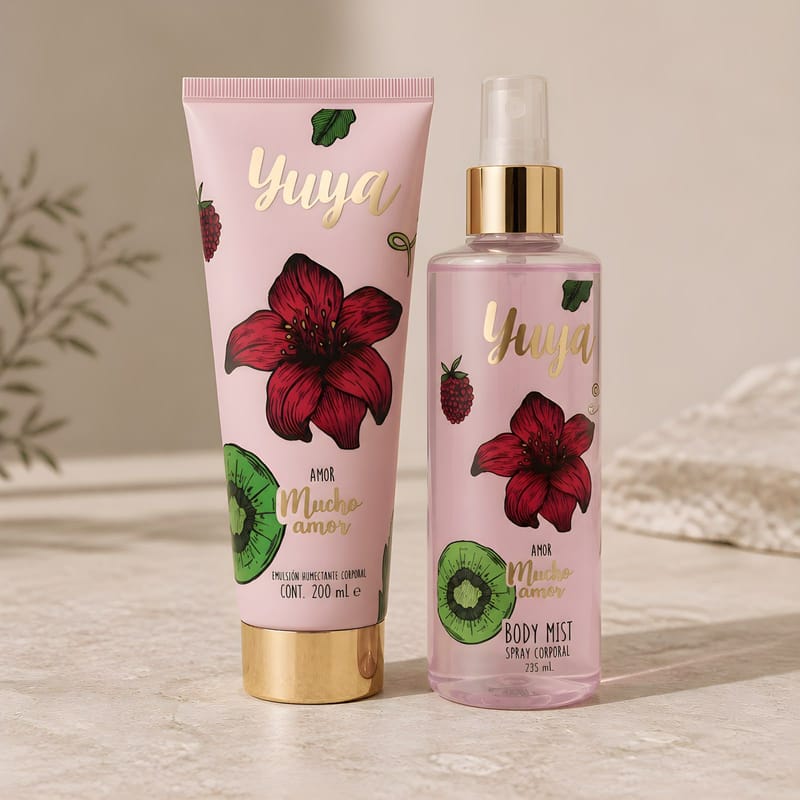 bodymis yuya "mucho amor"+crema corporal