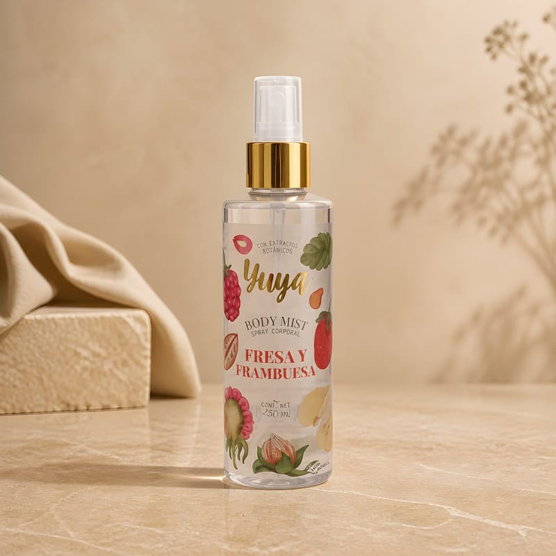 Bodymis yuya "fresa y fambruesa" 235ml