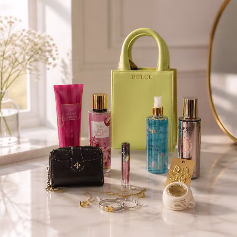 Perfume y maquillaje